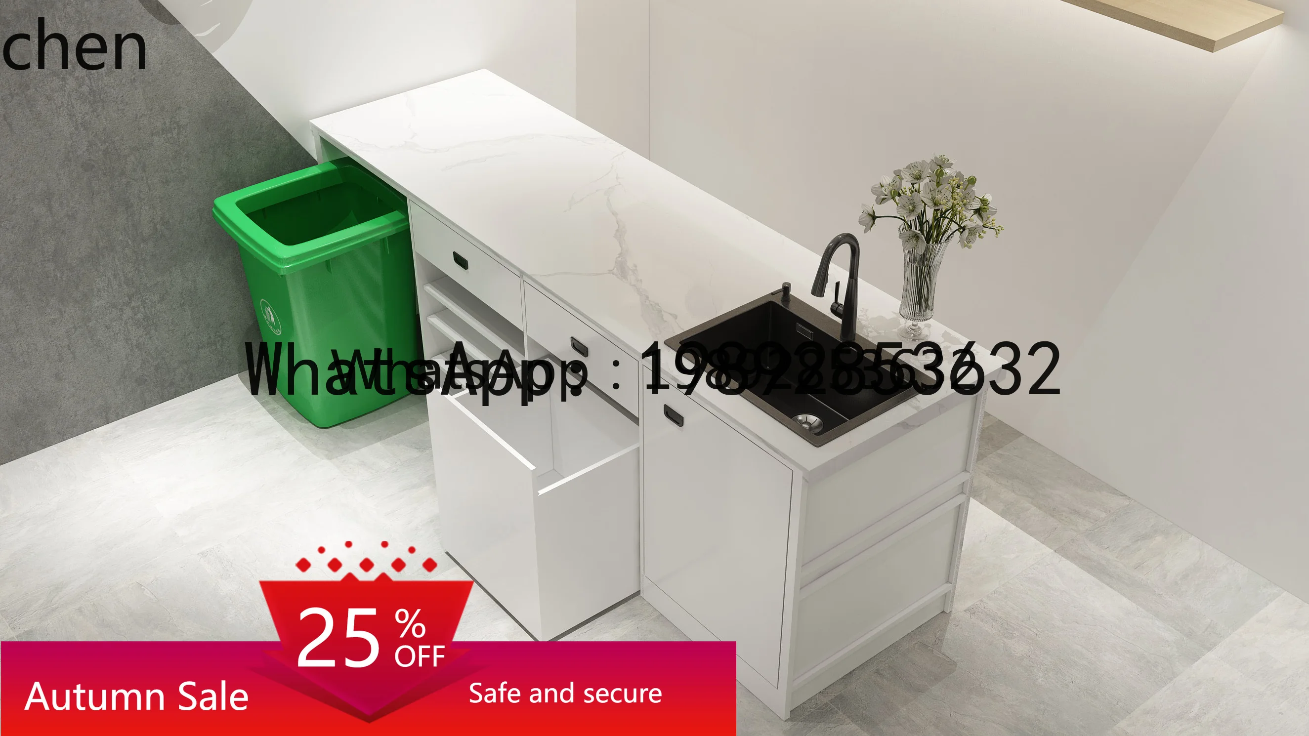 X8 flower shop floral work special cashier counter front desk paint home decoration accessories