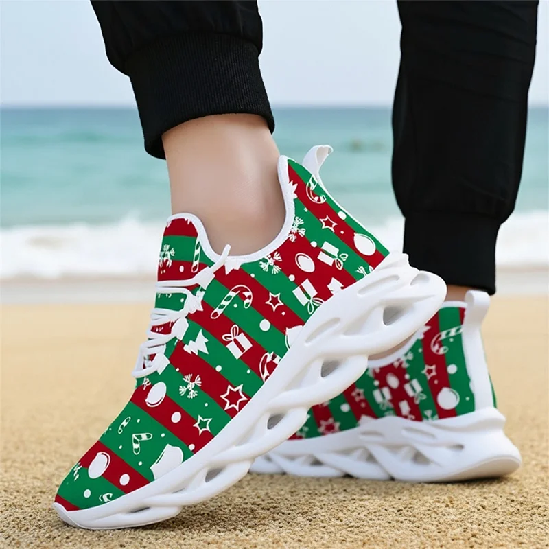 أحذية الجري الرجالية للنساء أحذية رياضية كاجوال للجنسين قابلة للتنفس أحذية ماركة فاخرة هدية الكريسماس أحذية رياضية Tenis أحذية مشي للرجال #5