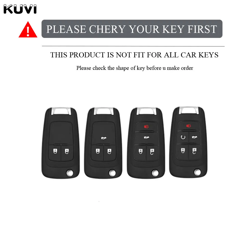 2 3 4 5 BTN TPU Car Key Case Cover Shell For Buick/Opel For Chevrolet Cruze Epica Lova Camaro Impala Aveo Malibu Sail Orlando view 2