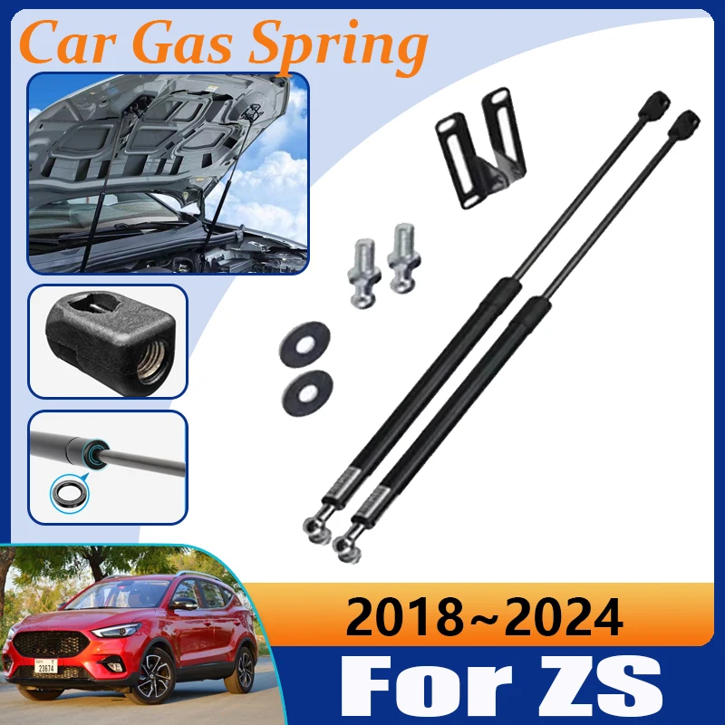 

Car Engine Cover Hydraulic Rod For MG ZS 2018 2019 2020~2023 MGZS Car Front Hood Supporting Struts Spring Shock Bar Accessories