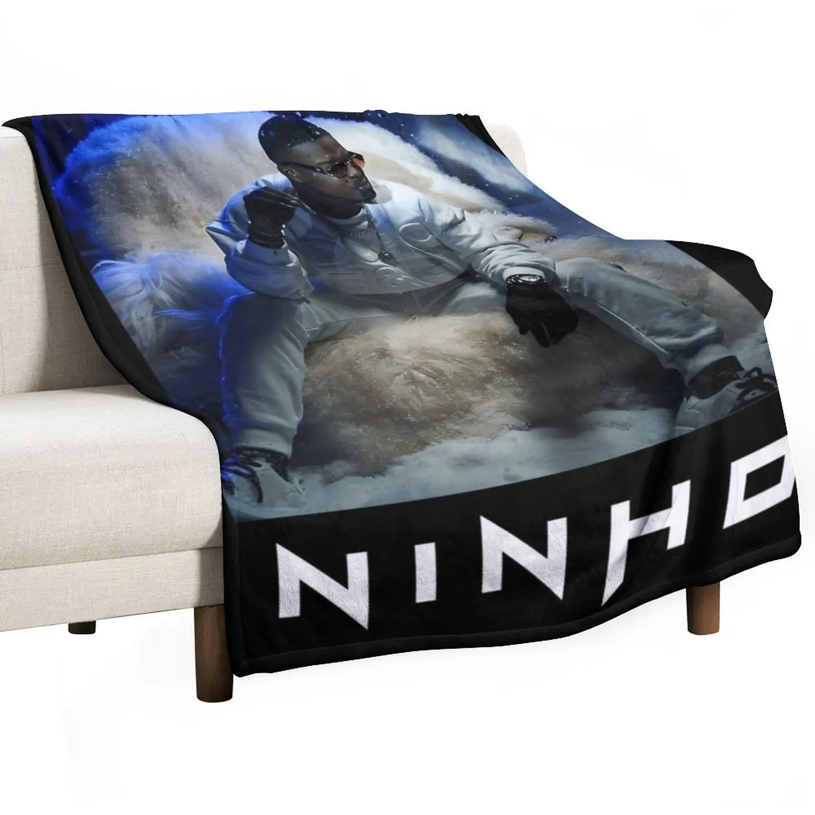 

NINHO Throw Blanket Sofas Baby Flannel Sofa Blankets