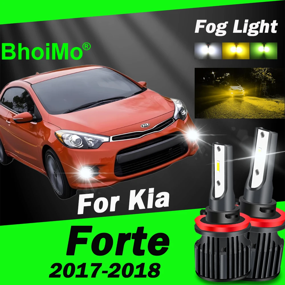 

Светодиодная лампа BhoiMo для Kia Forte 2017 2018, передняя противотуманная фара