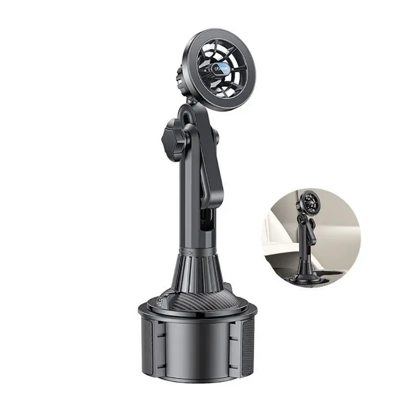 

652F Universal Car Mount Holder Car Cup Holder Phone Mount Strong Griping Phone Stand Easy to Use Mount Adjust