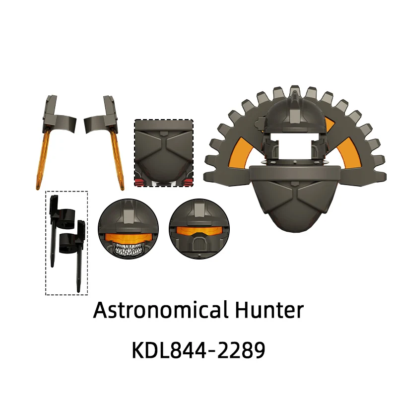 De KDL844 Skibidi Vrouwelijke Stem Persoon Grote Luidspreker Nieuwe Sound Man Astronomische Hunter Wc Model Blokken MOC Bricks Set Speelgoed