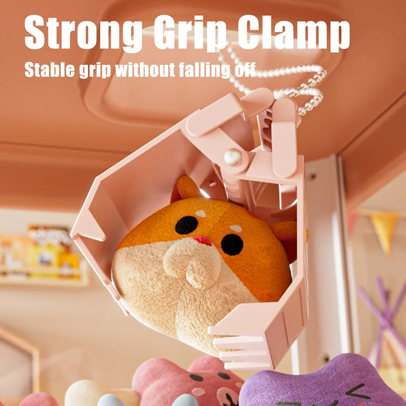

Children's Mini Claw Arcade Crane With Lights Music Fun Doll Grab Man-Machine Grab Kids Toys Clip Doll Machine Home Party Game