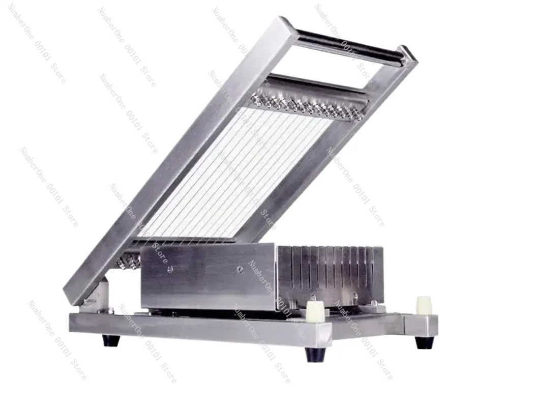 

Commercial manual gummy chocolate guitar cutting machine