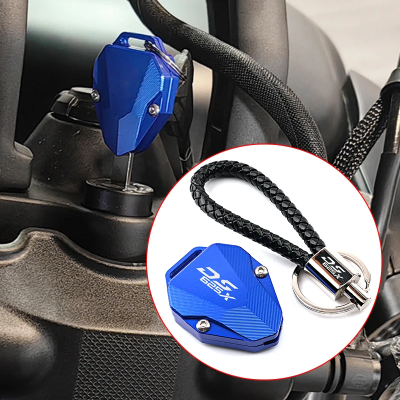 DS625X دراجة نارية CNC المفاتيح قذيفة و المفاتيح حلقة رئيسية ل Loncin Voge DS625X 625DSX DSX 625 2025-2026 + اكسسوارات #1