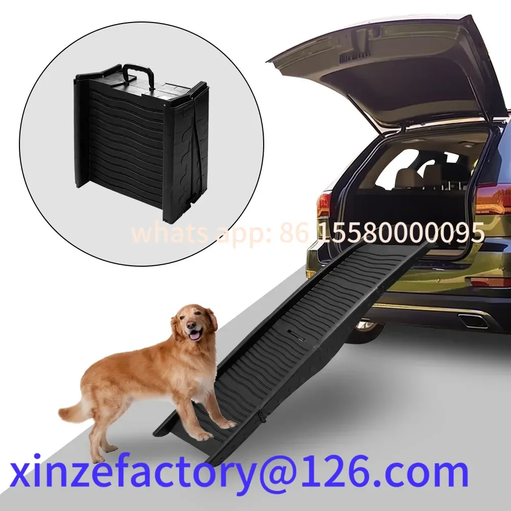 

Customizable Pet Stairs Folding Car Steps Slope Non-slip Climbing Ladder Cat Large Dog Ladder