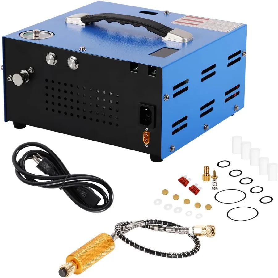 

Высокопроизводительный воздушный компрессор PCP для цветной пули PCP, пневматическая винтовка с системой HPA, заполнение резервуара для подводного плавания, запуск одной кнопкой и автоматическая система