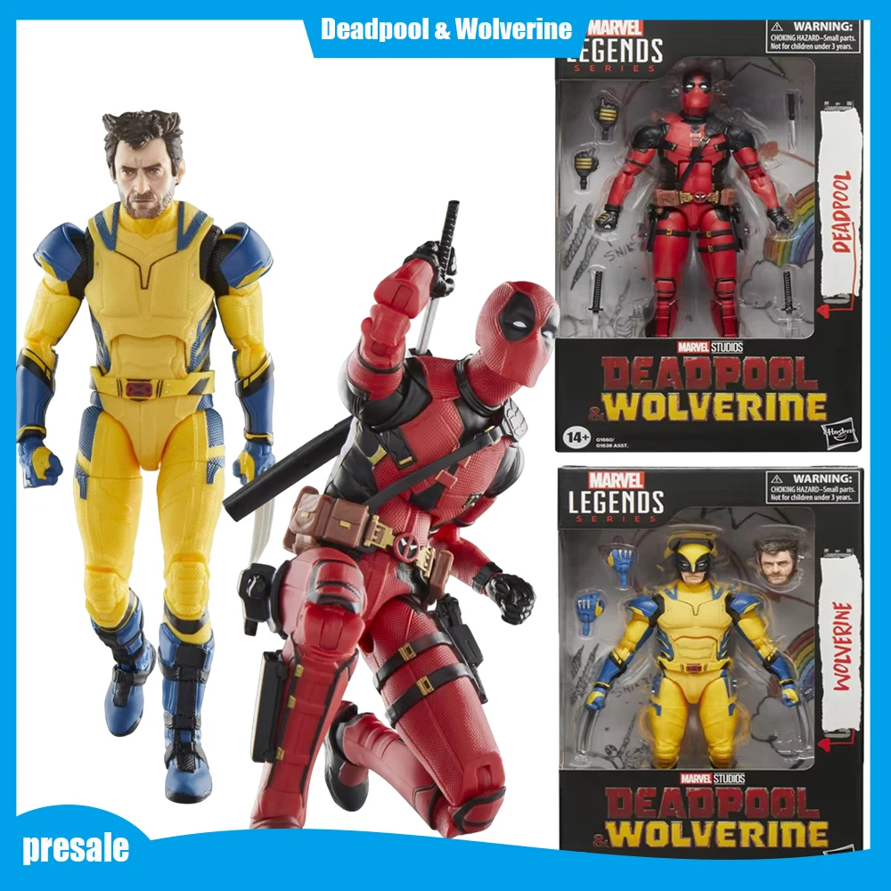 

Original Marvel Legends Series: Third Film Deadpool & Wolverine aniem figurine Action Figure collection model kids 6-Inch gifts