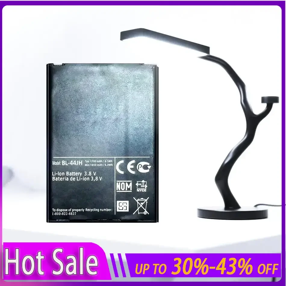 

Высококачественный аккумулятор для мобильного телефона с быстрой зарядкой BL-44JH для LG Optimus L7 P700 P750 P705 MS770 E440 E460 E455 BL 44JH 1700 мАч