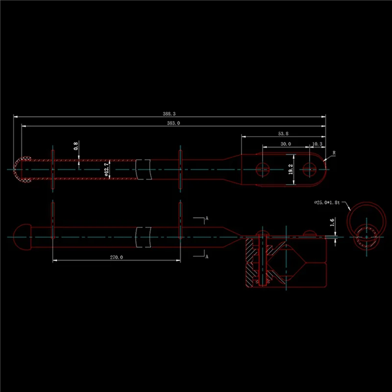 

BT-4Pcs 14-дюймовый держатель флагштока из нержавеющей стали 7/8 дюйма 1 дюйм крепление на рейку для лодки/яхты