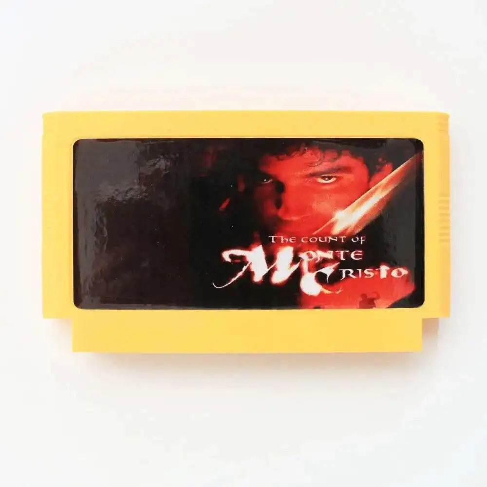 The Count Of Monte Cristo  60 Pin Game Card For 8 Bit Subor Game Player