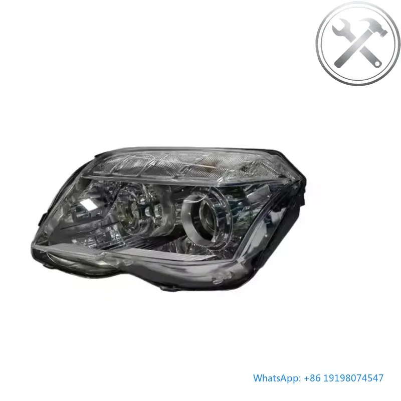 

Classic High Quality W204 Series Dual LED Headlights Assembly Steering Assist Bulbs 6000K Waterproof Automotive Lighting Parts