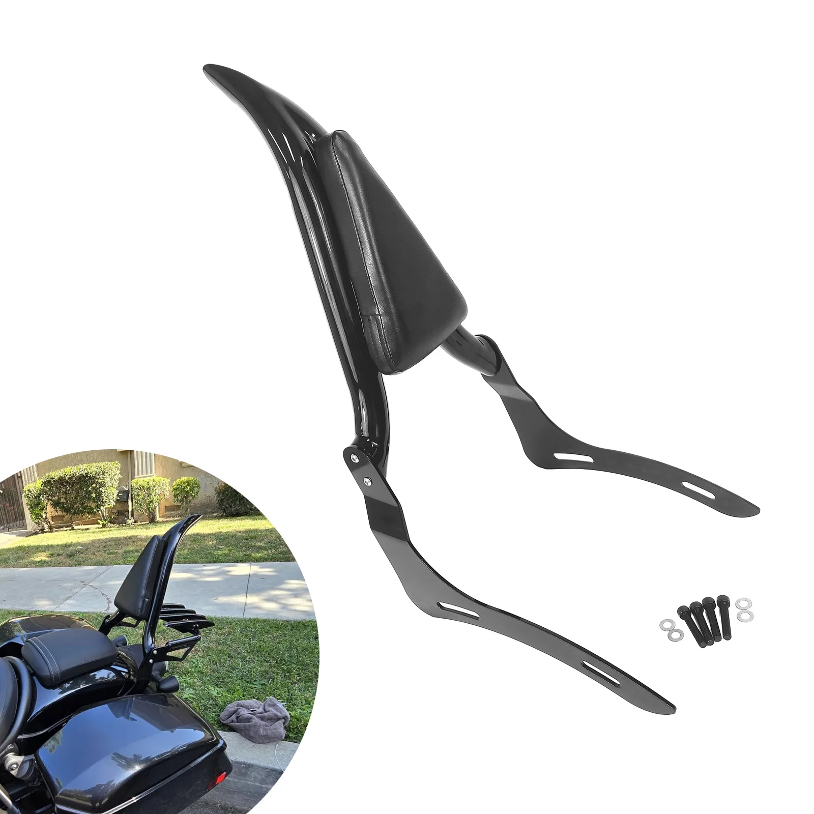 

Motorcycles Accessories For Honda Rebel CMX 1100 CMX1100 2020-2025 Motorcycle Rear Passenger Backrest Sissy Bar