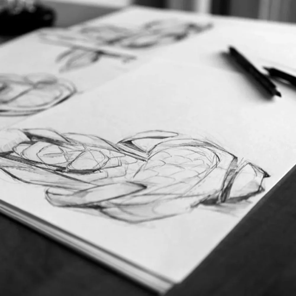 Highlight Pen Soft Sketching Pencil 2H HB Graphite Mixed Charcoal Pencil Durable Art Supplies Drawing Pencil Set Beginners