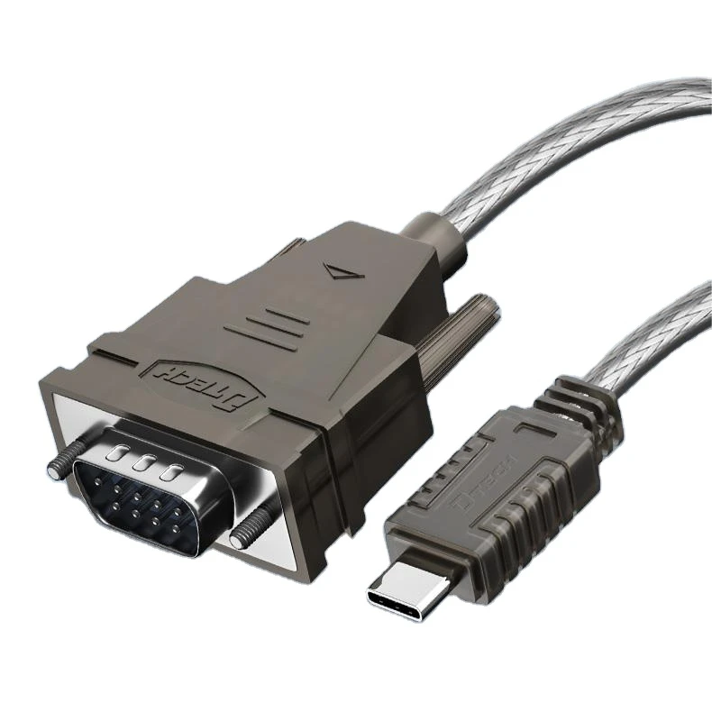 DTECH 0.5M 1M 1.5M 2M 3M PL2303 RS232 Serial USB Type C to RJ45 Console Cable for Laptop Computer PL2303GC Chip