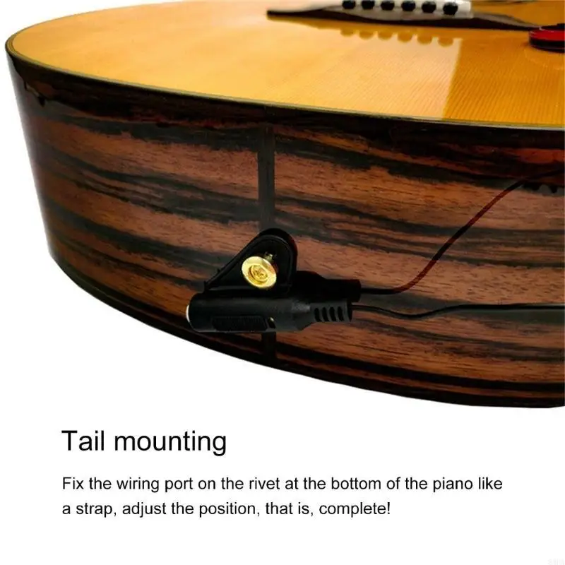 

Guitar Adhesive Microphone Pickup For Mandolin Ukulele Guitar Violin Banjos