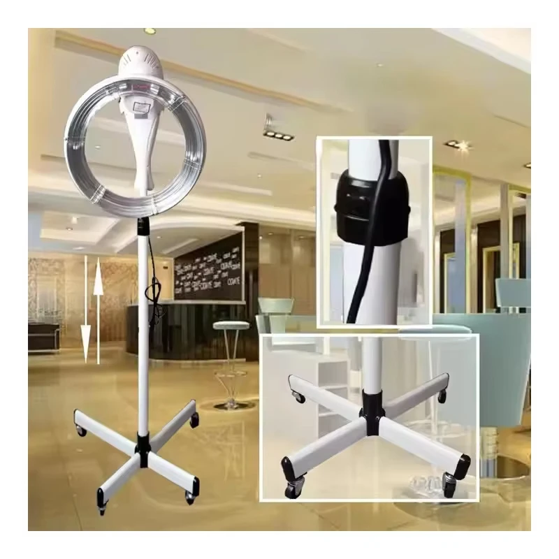 Professioneller Salonständer, rotierender Haartrockner, Heizung, Beschleuniger, Maschine, Haarfarbe, Prozessor zum Färben und Dauerwellen von Friseursalons