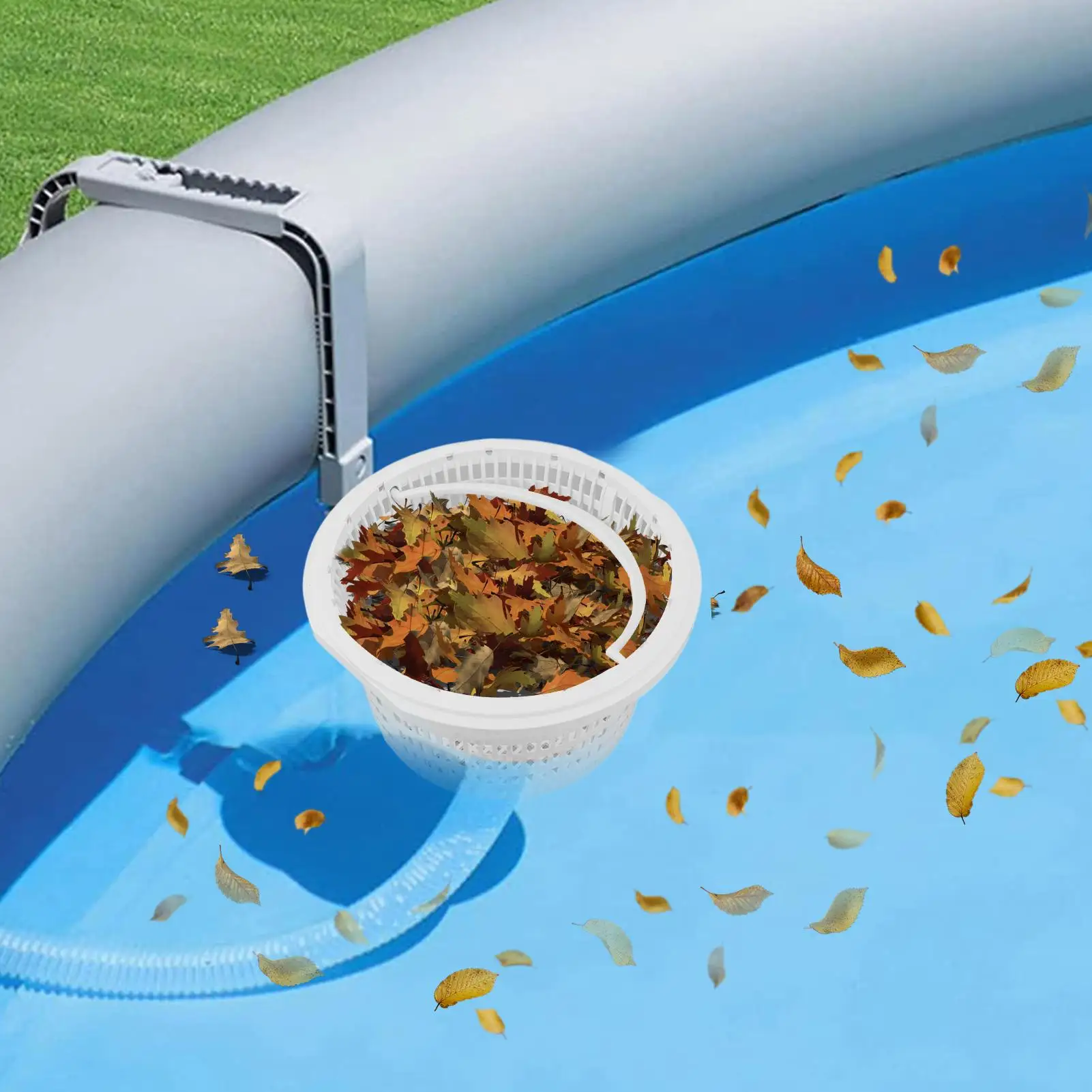 Swimming Pool Filter Basket Swim Pool Water Cleaning Stain Removal Basket Handhold AboveGround Pool Replacement