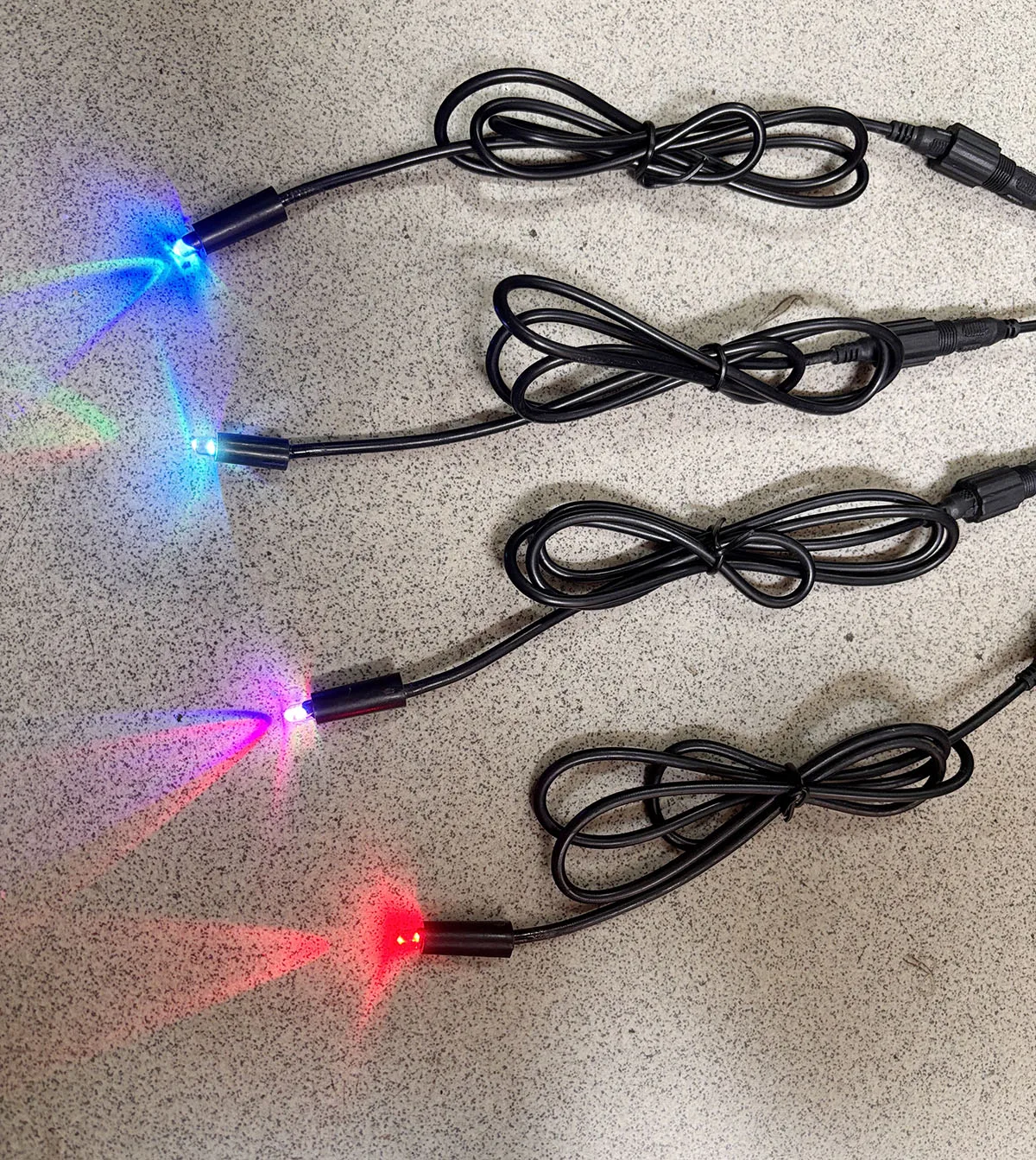 12V LED Aquarium Auto slowly changed Color Underwater Light For Tabletop Fountain Pond locater with light