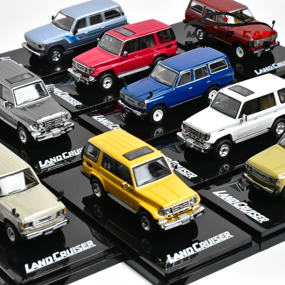 

Hobby Japan 1:64 LC70 2001 LC60 1981, литая под давлением модель автомобиля