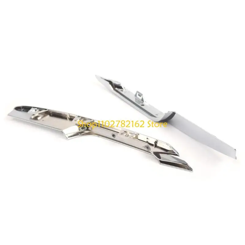 

547B Chrome Plated Headlight Protector Electroplated Headlight Cover for Car 3 Models