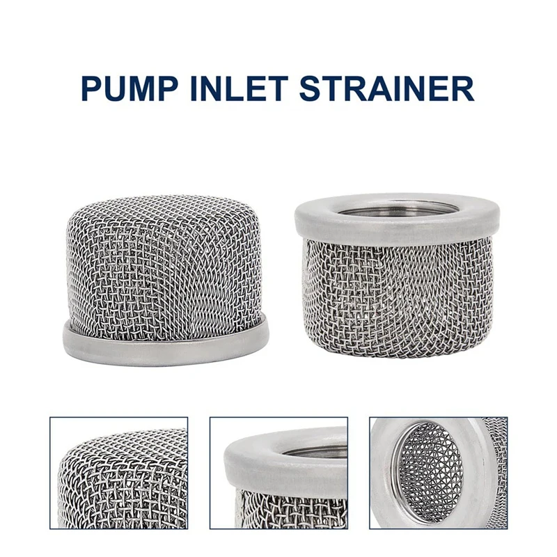 Suction Hose Strainer For 695 795 1095 1595 3900 5900 Airless Paint Sprayer Replace 2PCS