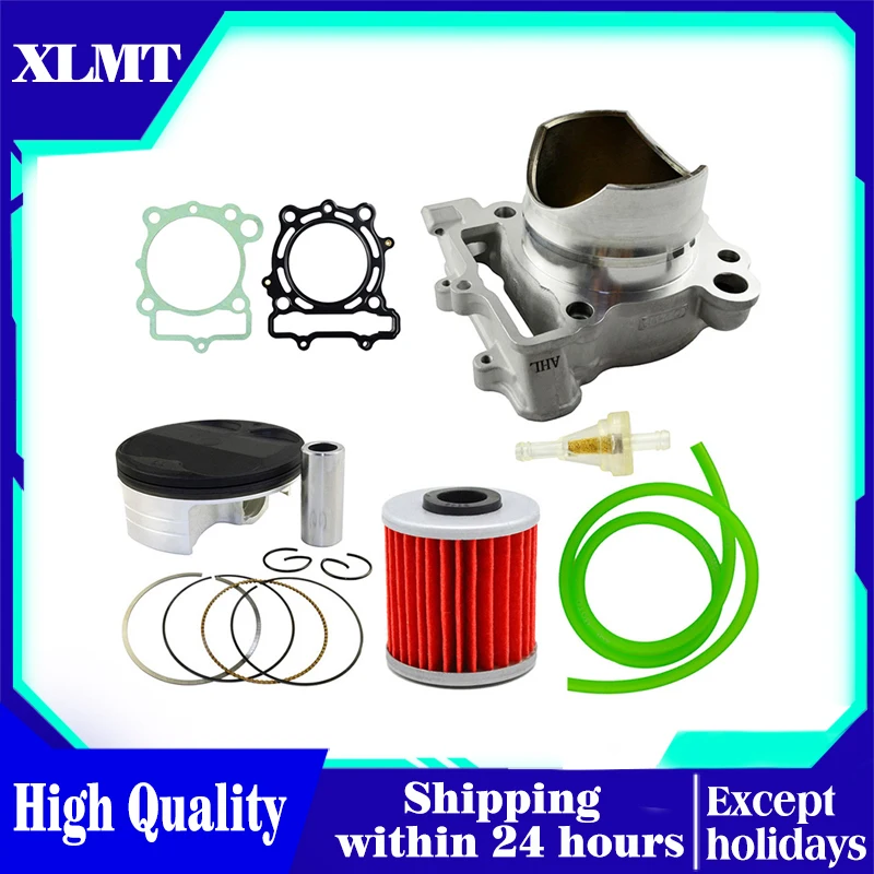 

Motorcycle Engine Part Air Cylinder kit piston gasket oil filter Accessories STD 77mm Accessories For Kawasaki KXF250 KXF 250