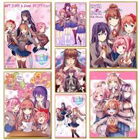Doki L-Literature Club Poster Home decor HD sticky wall waterproof home living room bedroom bar decoration
