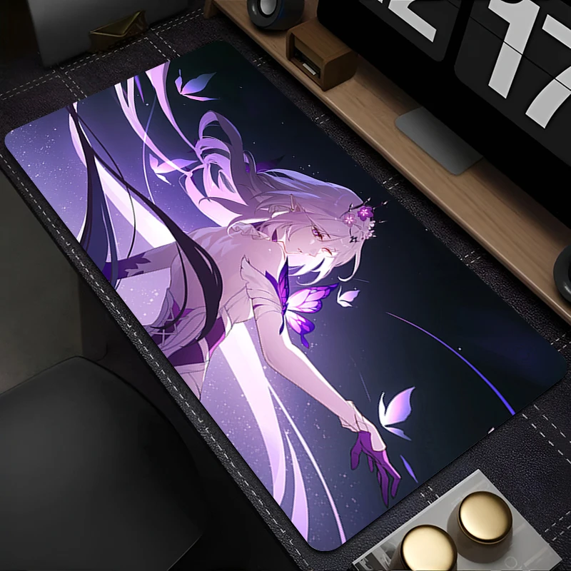 

Mousepad Gaming Mouse Pad PC Accessories Non-slip HD Honkai Star Rail Castorice Keyboard Pad Large Desk Mat Rubber Extended Pad