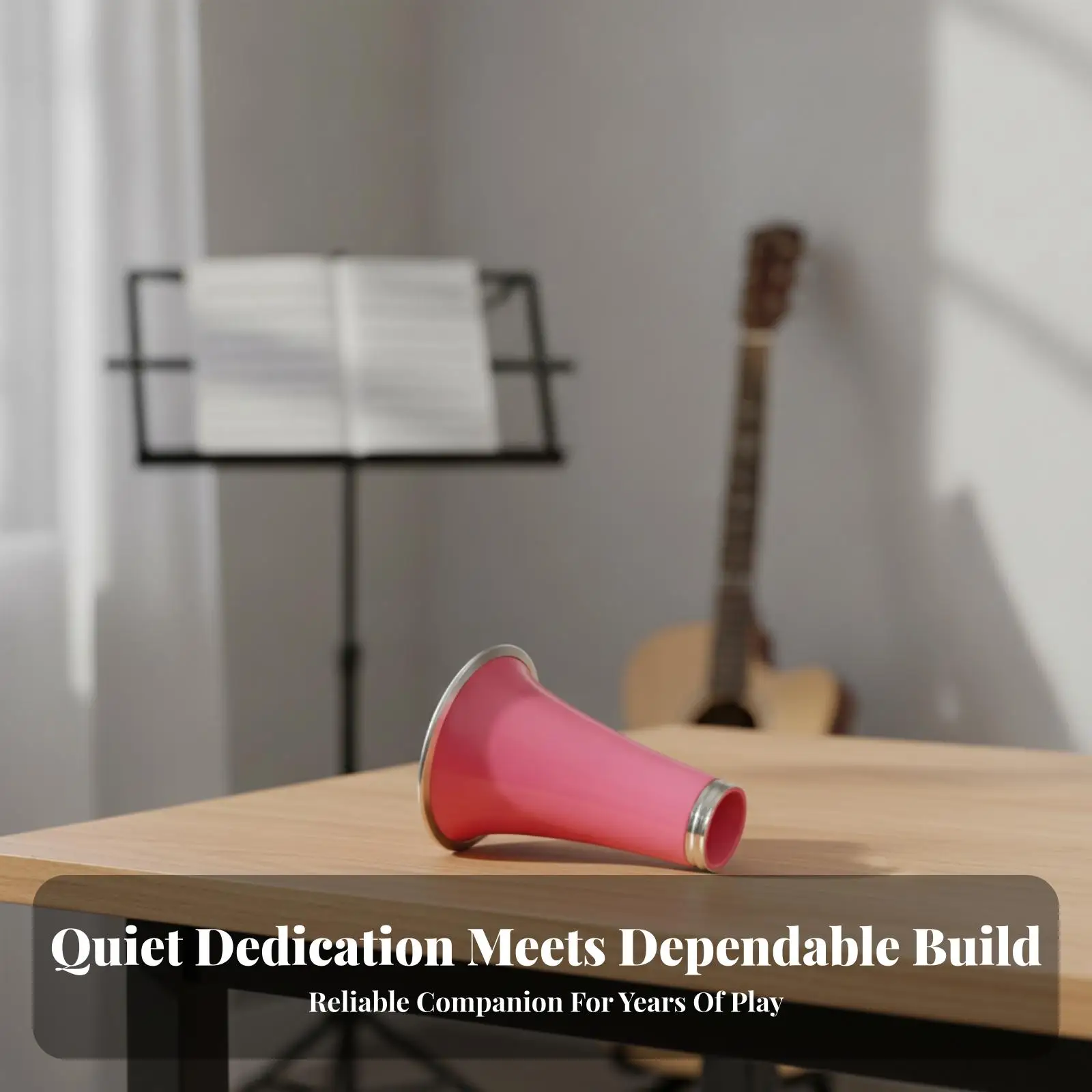 Clarinet Mouthpiece Metal Replacement Part Pink Glossy Finish Hollow Cylinder Connector for Standard Bb Clarinet