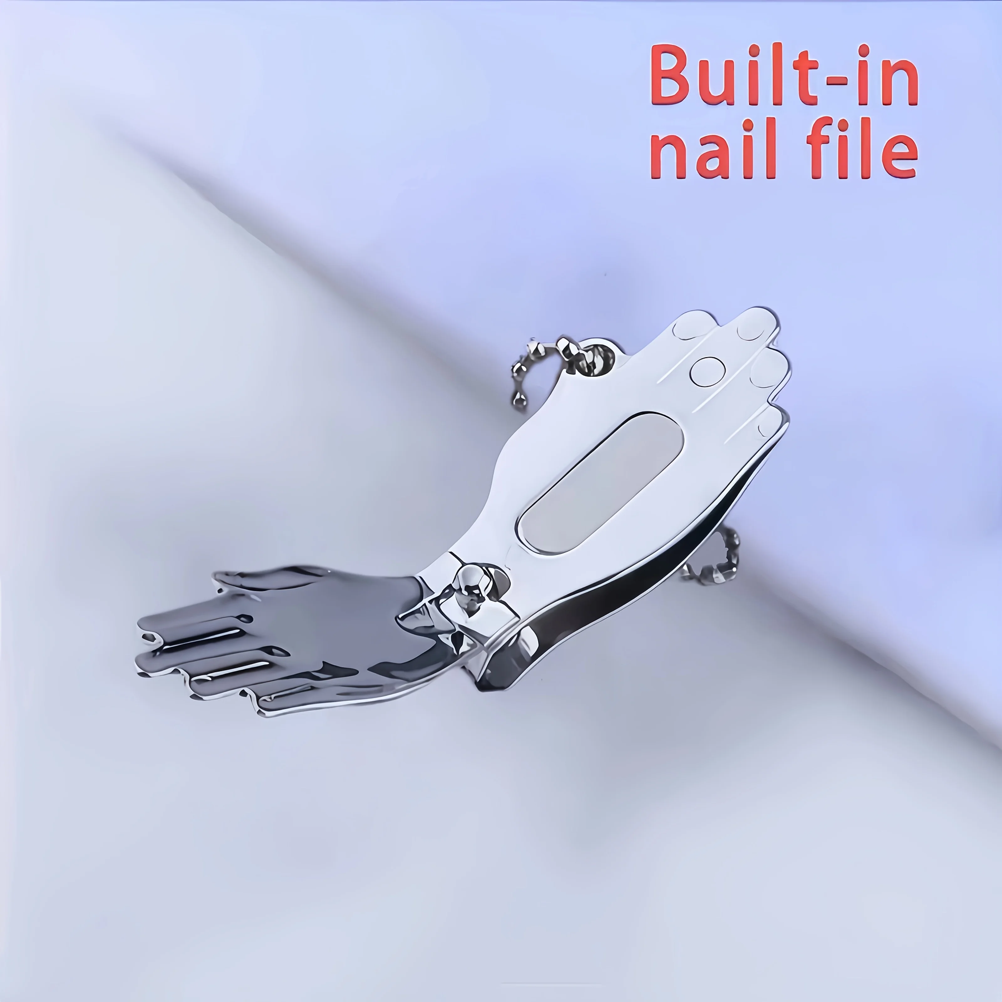 High-Quality Palm-Type Nail Clipper Stainless Steel Nail Cutter, Suitable for Toenail Trimming Shaping Polishing Toenail Clipper
