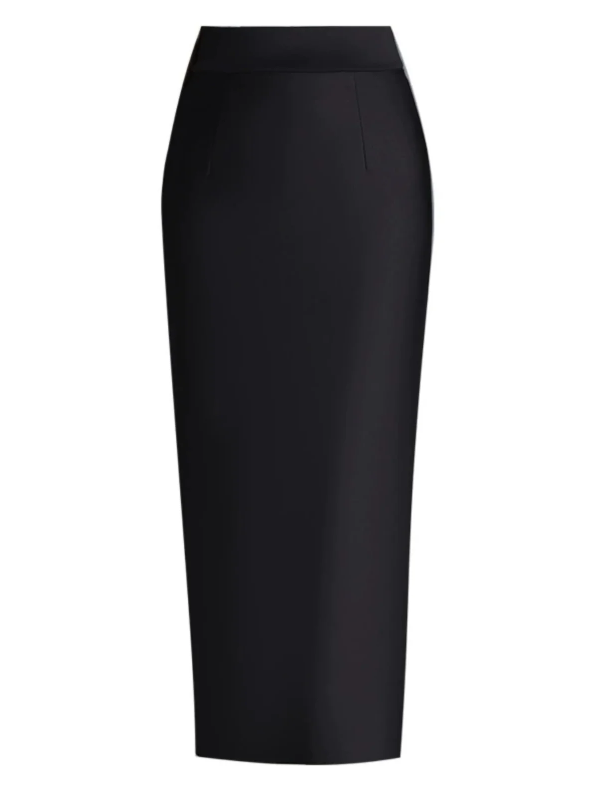 

High Waist Ba Slit Hip Hing Skirt Color Bodycon Skirt Street Sle Polyester Fabric Slim Fit Spring Summer Skirt