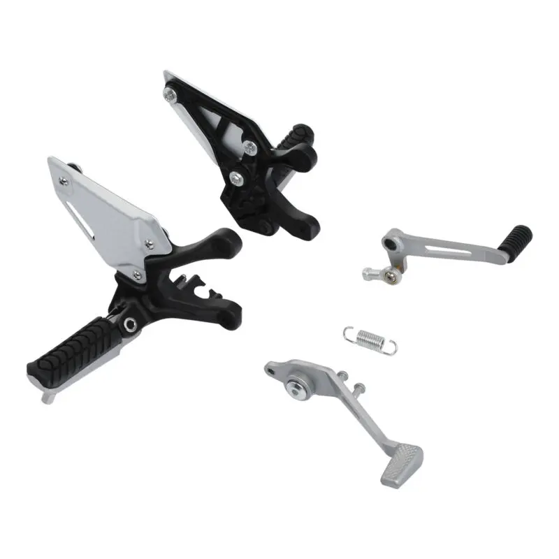 Motorcycle Front Foot Pegs Pedals Bracket Set For Kawasaki Z900 ABS 2017-2024 Z900 SE 2022-2024