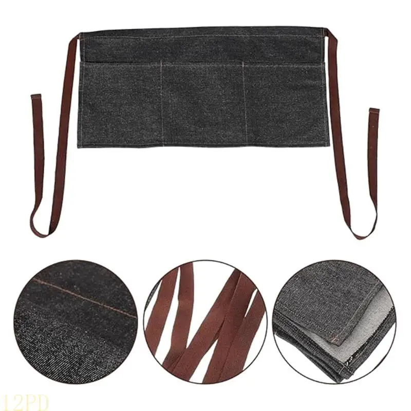 12PD Hip Jeans Waist Apron For Cooking Serving Gardening Strong Cotton Substance