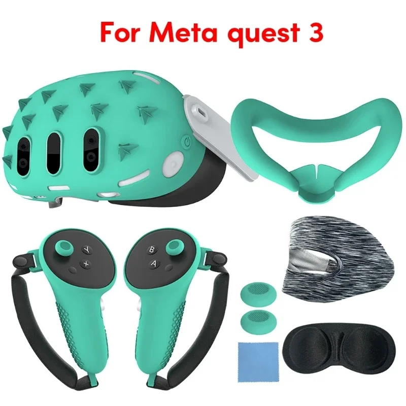 

Accessory for Meta quest 3 Gaming Lens Cover, Controller Grips Cover Face Covers Fully Protect