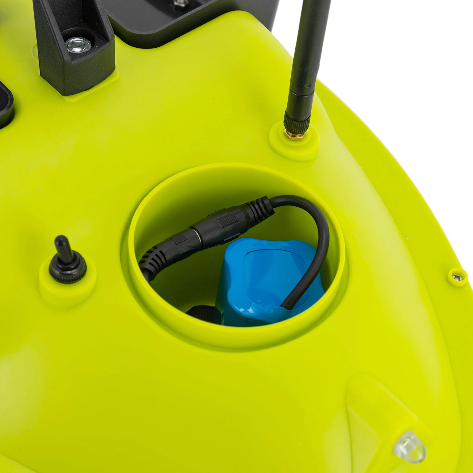 Tragbares Angelköderboot mit Fernbedienung GPS-Signal 2 X 5200 mAh Li-Ionen-Akkus Angelköderboot – Detail 3