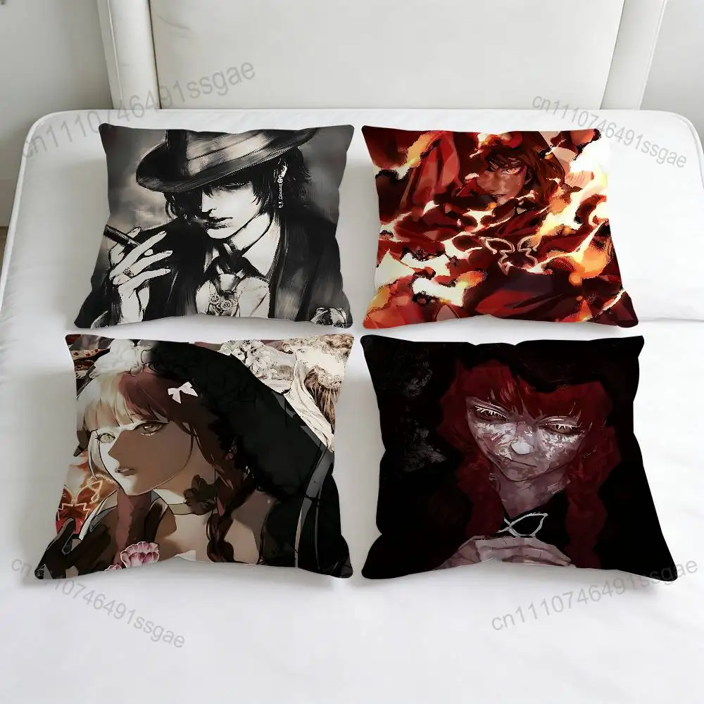 

The House in Fata Morgana Square Pillow Case Soft Decorative Throw Pillow Cover for Home Sofa Bed