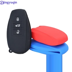 jingyuqin 3B Remote Car Key Silicone Cover Case for Volkswagen Vw Touareg Smart Key Car Styling Holder