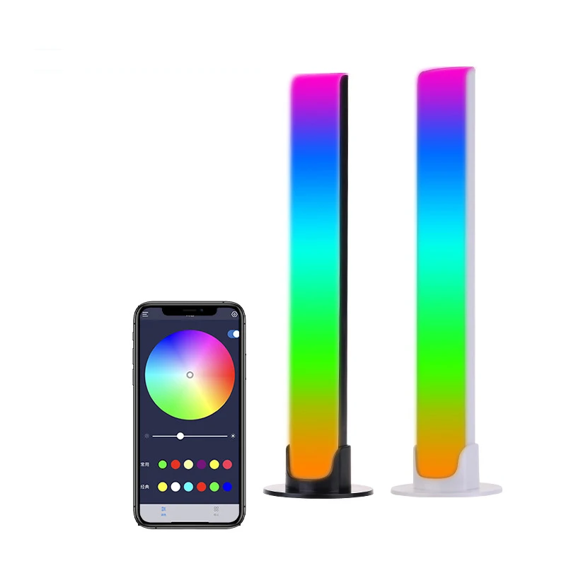 LED Strip Light Music Sound Voice Control Smart APP Pickup LED Rhythm Lights Rechargeable Symphony Lamp App Control Music