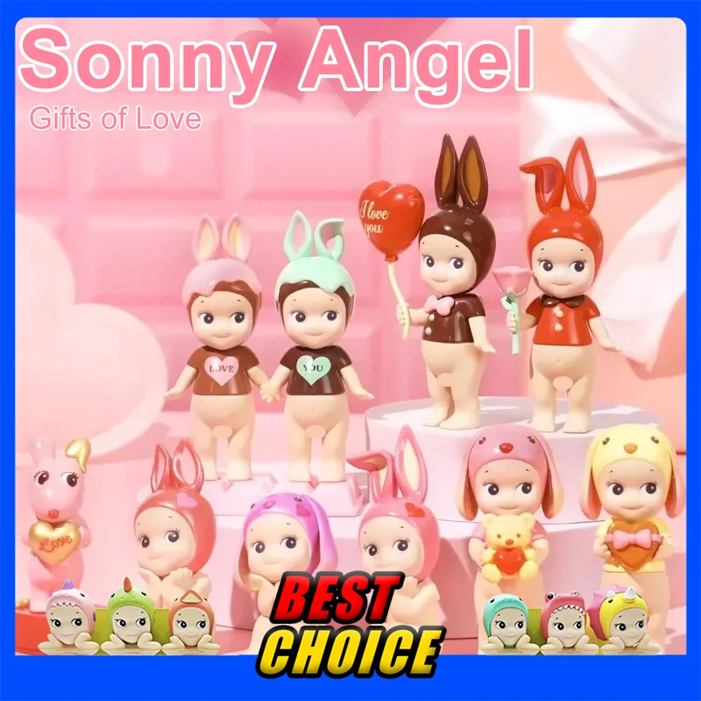 Angel Cake Gift Blind Box S Little Angel Hippers Doll Candy House Series Cute PVC Doll Figure Toy Blind Box Doll Angel Series