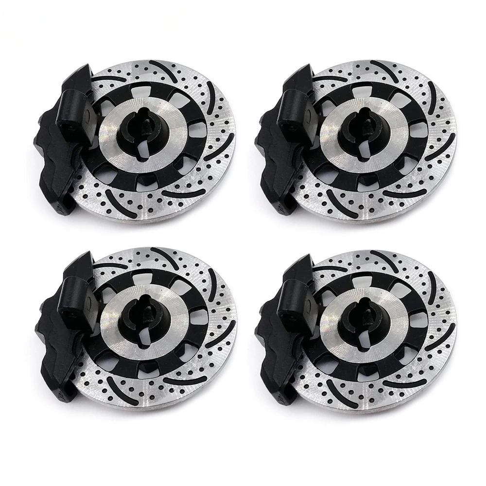 4PCS Aluminium Alloy Mental Brake Disc Drive Hub for 1/7 Traxxas Unlimited Desert Racer UDR 8569 RC Car Accessories