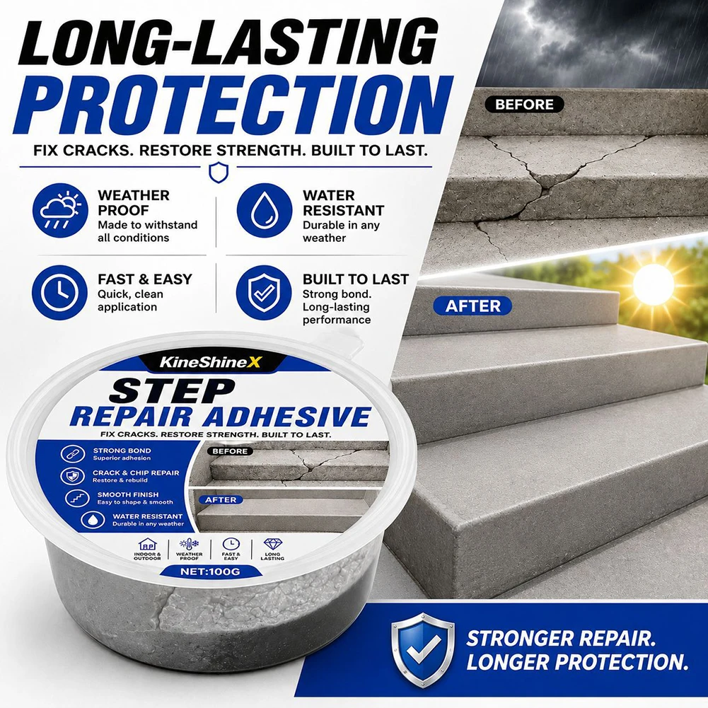 Concrete Step Repair Adhesive Waterproof Concrete Cracks Filler Sealant Strong Bond Quick Curing Concrete Cracks Repair Glue