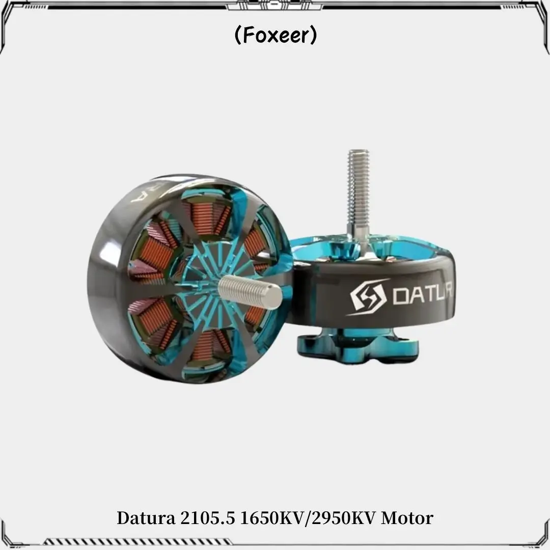 Foxeer Datura 2105.5 RC Brushless Motor 2105 1650KV 4-6S 2950KV 3-4S M3 M5 Propeller Shaft for FPV RC Racing Drone