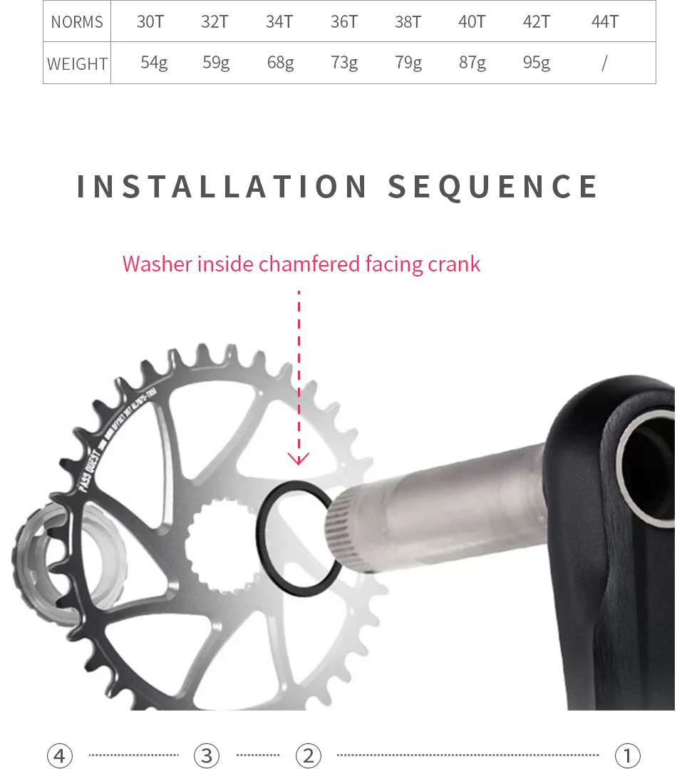 42T 0mm Offset for shimano Boost Direct Mount Chainring for shimano M6100 M7100 M8100 M9100 Round Chainrings