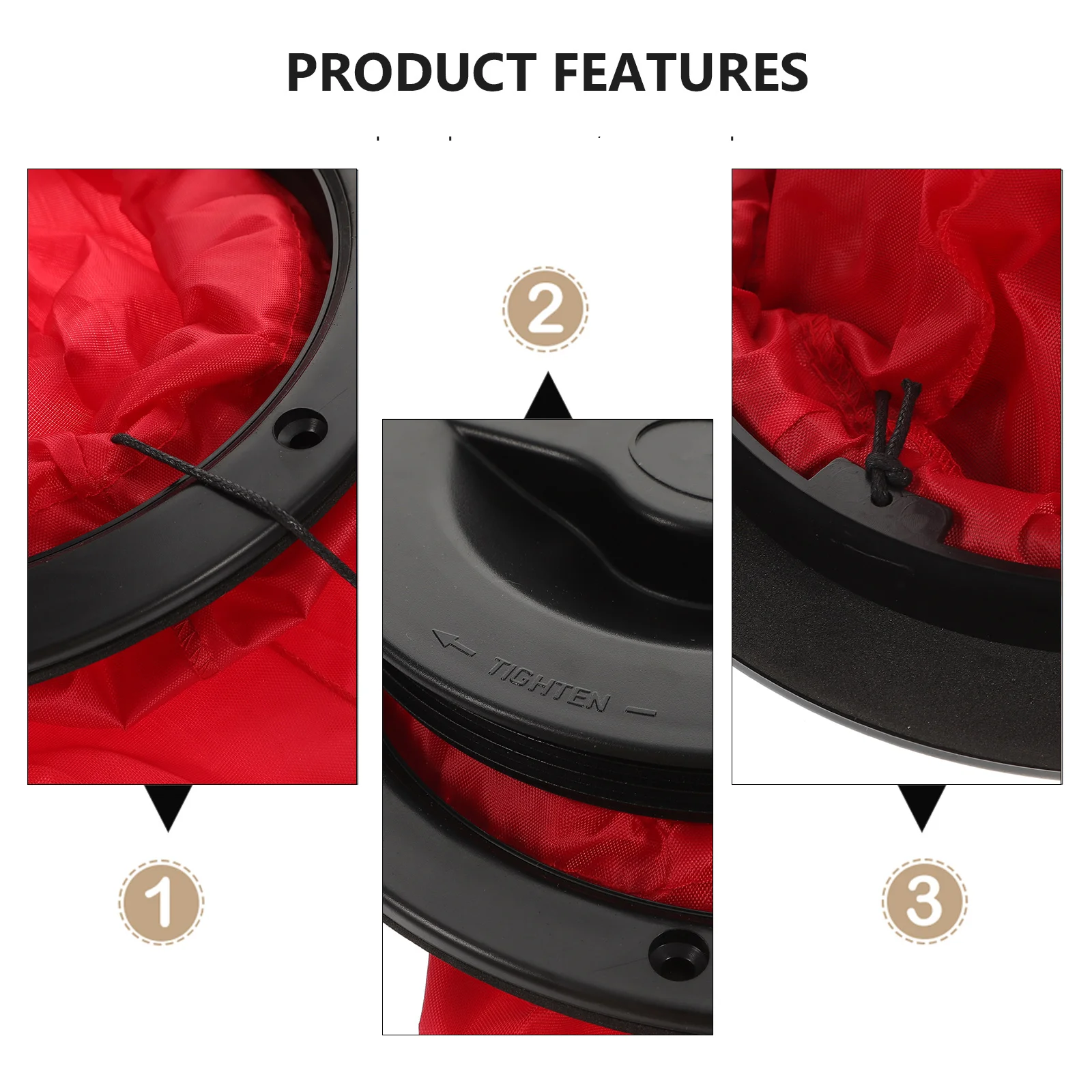

Kayak Hatch Covers Canoe Lid Paddle Boat Deck Hatches Waterproof Sealing Heavy Duty Marine Storage ABS Material Durable