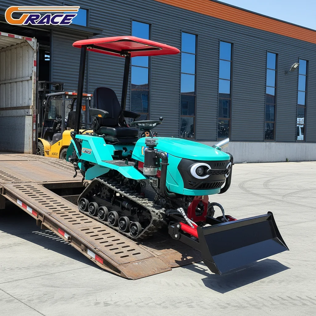 

Customize Multifunctional Small Tractor Compact Agricultural Tractor with Attachments