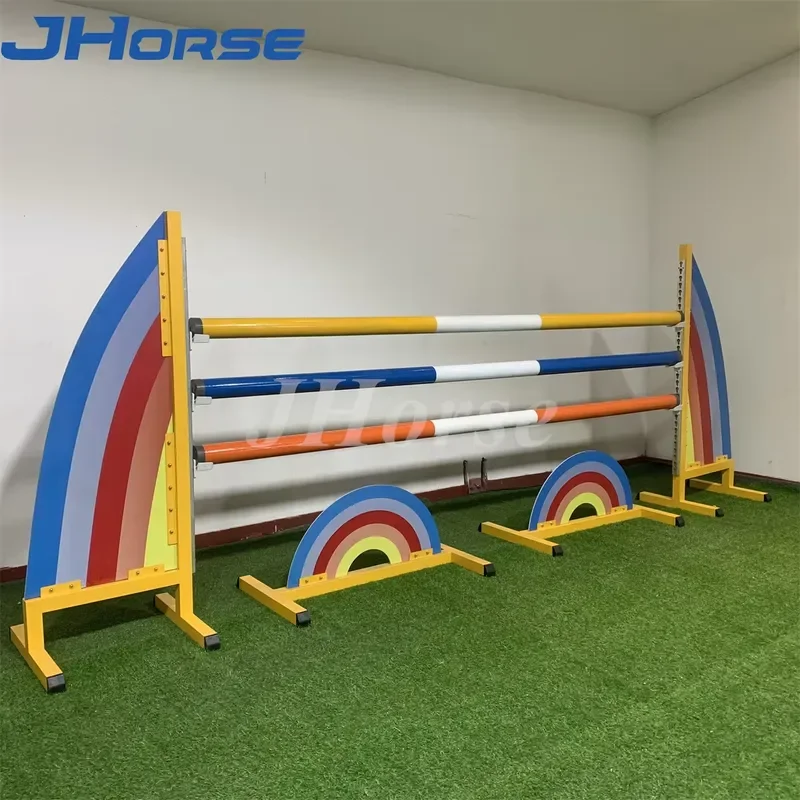 Equestrian Products Horse Obstacle Horse Show Jumps with Optional Varied Planks and Fillers
