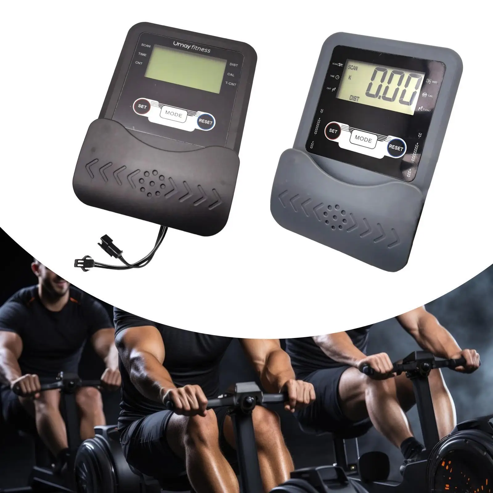 Monitor Speedometer Multipurpose Home Fitness Counting Device Rowing Machine Display Stationary Bike Meter Exercise Bike Monitor
